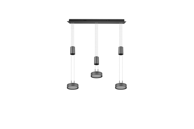 FRANKLIN LED Taklampa 3L antracit - Antracit - Belysning - Inomhusbelysning & lampor - Taklampor & takbelysning - Kökslampa & pendellampa