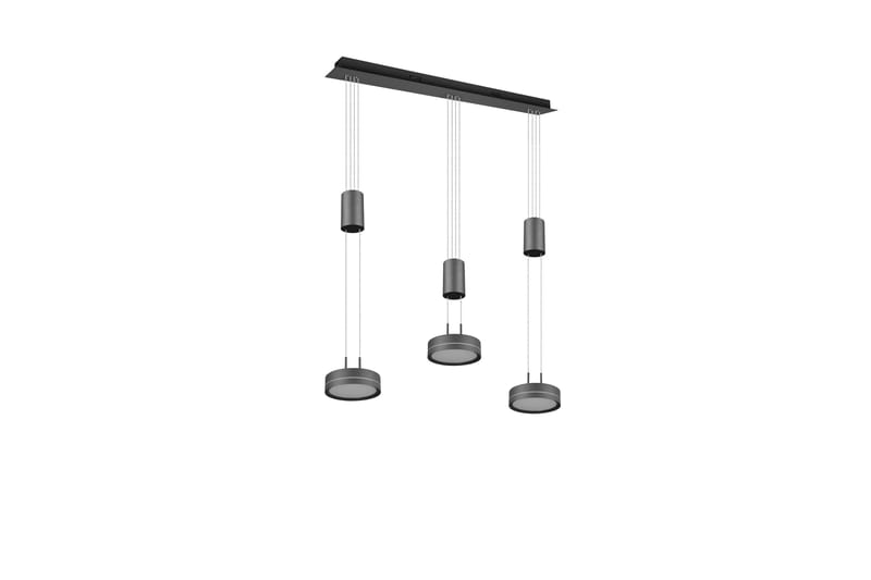 FRANKLIN LED Taklampa 3L antracit - Antracit - Belysning - Inomhusbelysning & lampor - Taklampor & takbelysning - Kökslampa & pendellampa