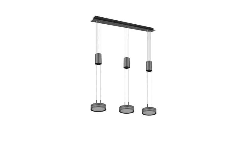 FRANKLIN LED Taklampa 3L antracit - Antracit - Belysning - Inomhusbelysning & lampor - Taklampor & takbelysning - Kökslampa & pendellampa