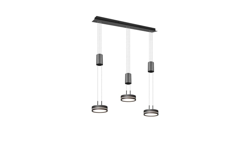 Franklin LED Taklampa 3L antracit - Antracit - Belysning - Inomhusbelysning & lampor - Taklampor & takbelysning - Kökslampa & pendellampa
