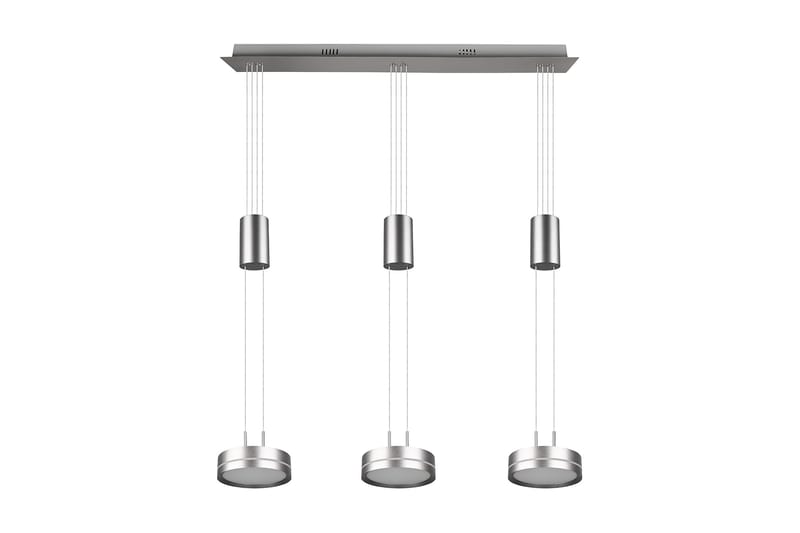 FRANKLIN LED Taklampa 3L borstad stål - Borstad stål - Belysning - Inomhusbelysning & lampor - Taklampor & takbelysning - Kökslampa & pendellampa