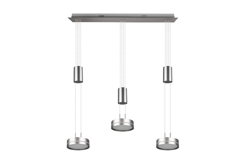 FRANKLIN LED Taklampa 3L borstad stål - Borstad stål - Belysning - Inomhusbelysning & lampor - Taklampor & takbelysning - Kökslampa & pendellampa