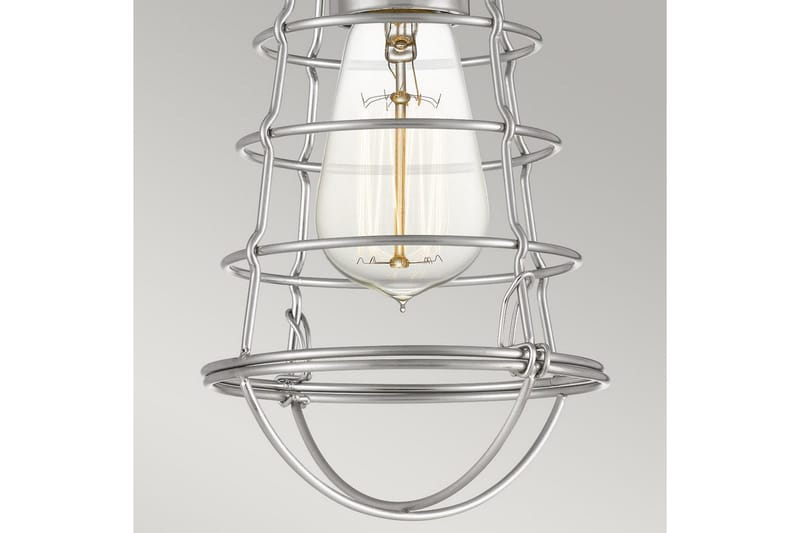 Halvflöjtmonterad Quoizel Mixon Borstade nickel - Borstade nickel - Belysning - Inomhusbelysning & lampor - Taklampor & takbelysning - Plafond