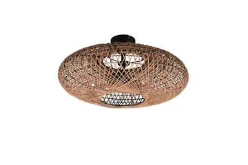 Hedda Plafond 2L E27 mattsvart/ sisal - Matt svart/Sisal - Belysning - Inomhusbelysning & lampor - Taklampor & takbelysning - Plafond