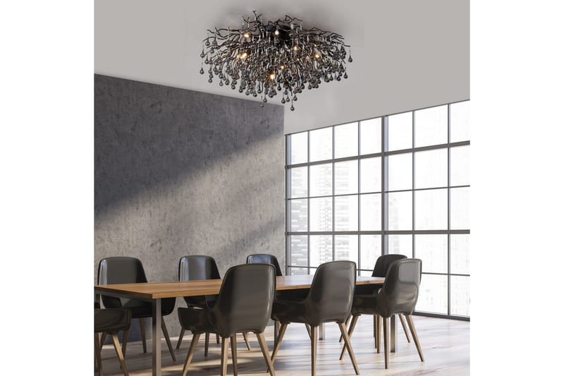 Istapp Paul Neuhaus Taklampa - Black - Belysning - Inomhusbelysning & lampor - Taklampor & takbelysning - Kristallkrona & takkrona