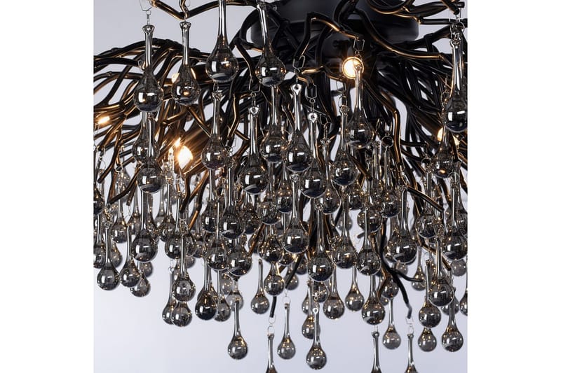 Istapp Paul Neuhaus Taklampa - Black - Belysning - Inomhusbelysning & lampor - Taklampor & takbelysning - Kristallkrona & takkrona