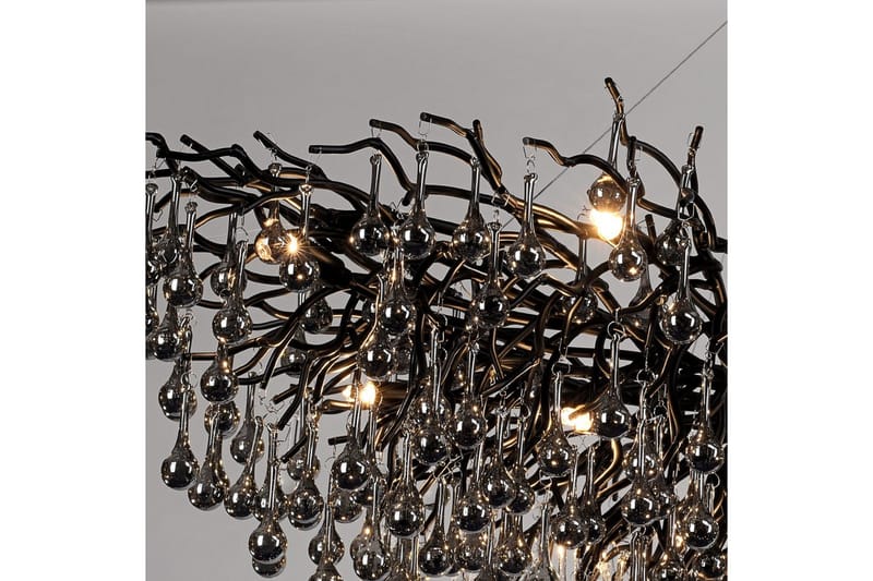 Istapp Paul Neuhaus Krona - Black - Belysning - Inomhusbelysning & lampor - Taklampor & takbelysning - Kristallkrona & takkrona