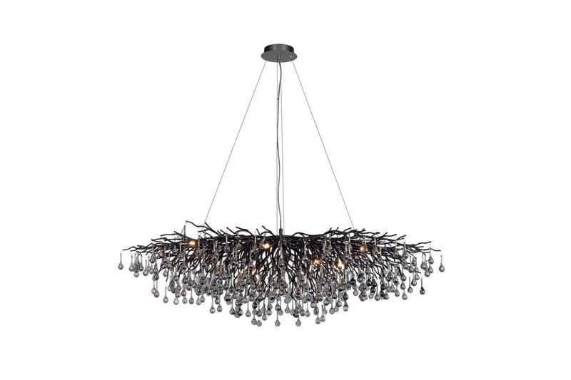 Istapp Paul Neuhaus Krona - Black - Belysning - Inomhusbelysning & lampor - Taklampor & takbelysning - Kristallkrona & takkrona