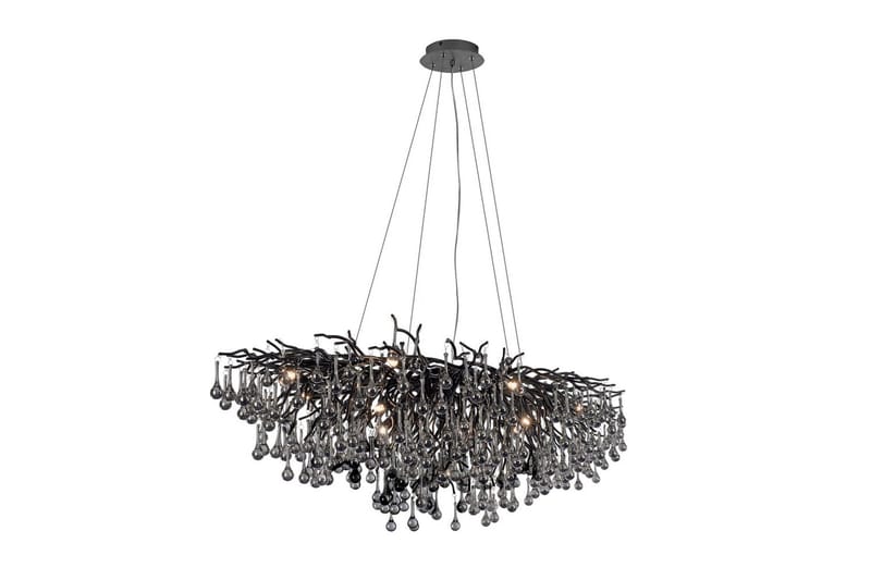 Istapp Paul Neuhaus Krona - Black - Belysning - Inomhusbelysning & lampor - Taklampor & takbelysning - Kristallkrona & takkrona