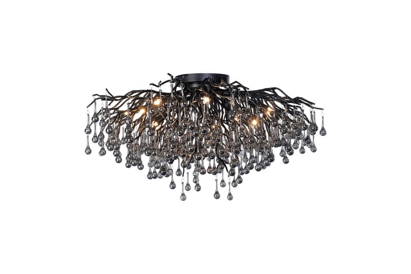 Istapp Paul Neuhaus Taklampa - Black - Belysning - Inomhusbelysning & lampor - Taklampor & takbelysning - Kristallkrona & takkrona