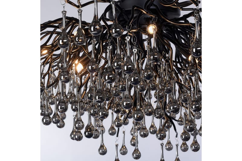 Istapp Paul Neuhaus Taklampa - Black - Belysning - Inomhusbelysning & lampor - Taklampor & takbelysning - Kristallkrona & takkrona