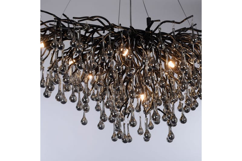 Istapp Paul Neuhaus Krona - Black - Belysning - Inomhusbelysning & lampor - Taklampor & takbelysning - Kristallkrona & takkrona