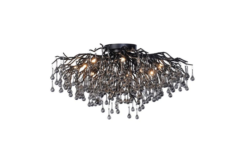 Istapp Paul Neuhaus Taklampa - Black - Belysning - Inomhusbelysning & lampor - Taklampor & takbelysning - Kristallkrona & takkrona