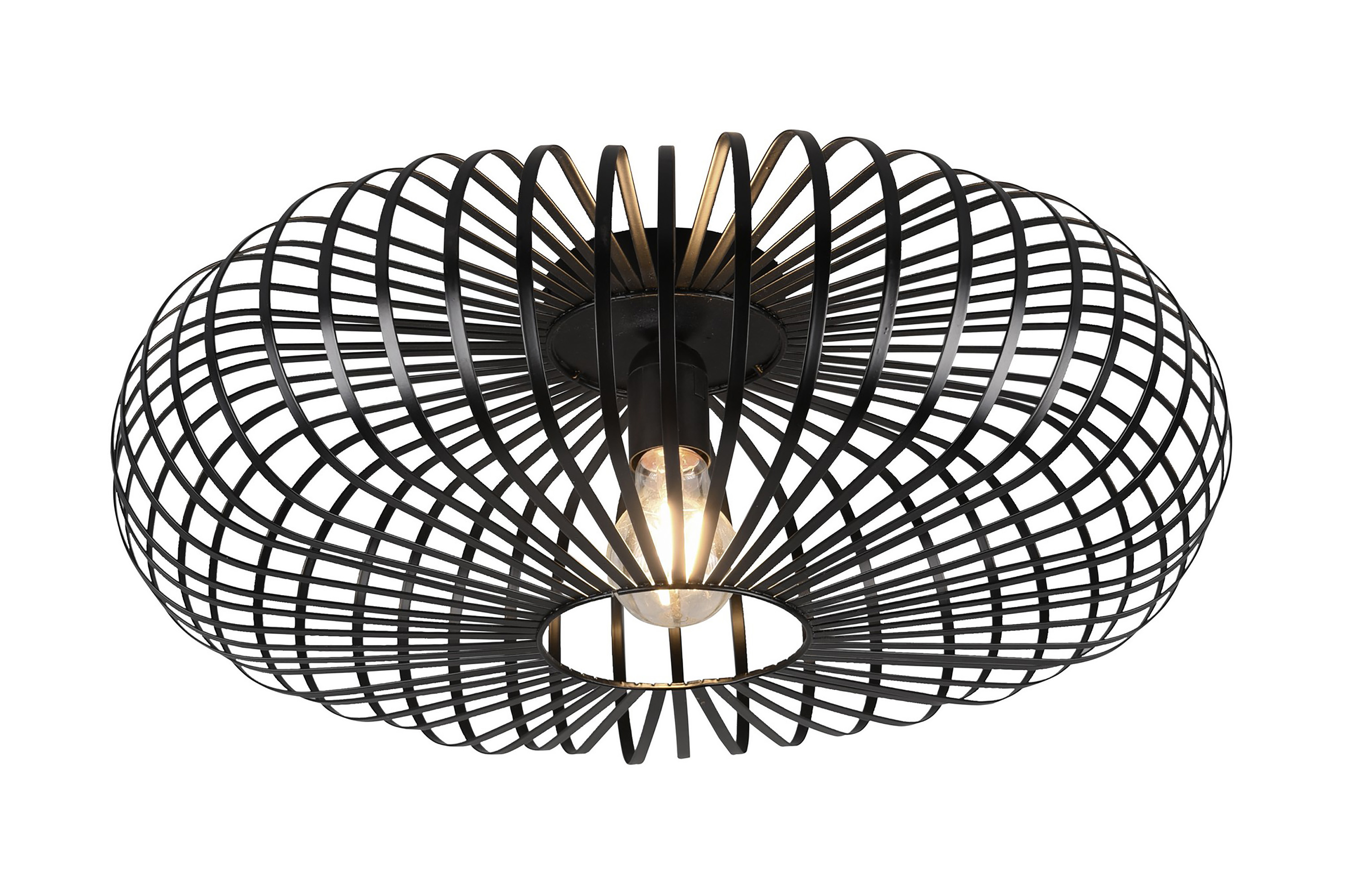 JOHANN Plafond E27 50cm mattsvart - Matt svart