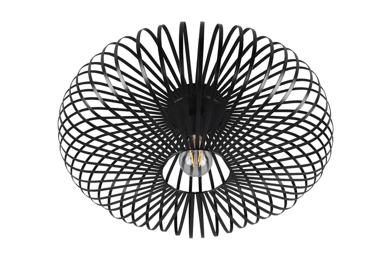 JOHANN Plafond E27 50cm mattsvart - Matt svart - Belysning - Inomhusbelysning & lampor - Taklampor & takbelysning - Plafond