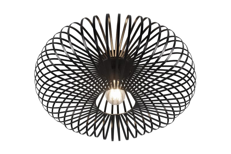 JOHANN Plafond E27 50cm mattsvart - Matt svart - Belysning - Inomhusbelysning & lampor - Taklampor & takbelysning - Plafond