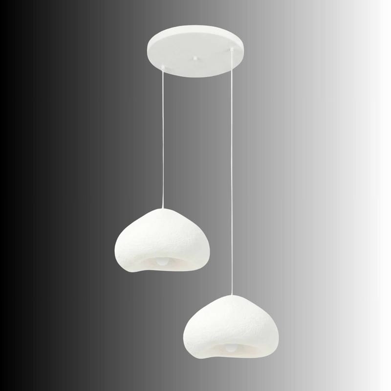 Kaolins Pendellampa - Vit - Belysning - Inomhusbelysning & lampor - Taklampor & takbelysning - Kristallkrona & takkrona