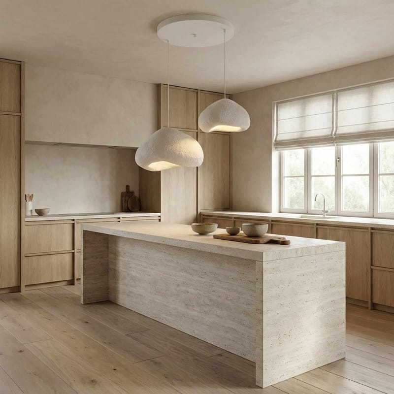 Kaolins Pendellampa - Vit - Belysning - Inomhusbelysning & lampor - Taklampor & takbelysning - Kristallkrona & takkrona