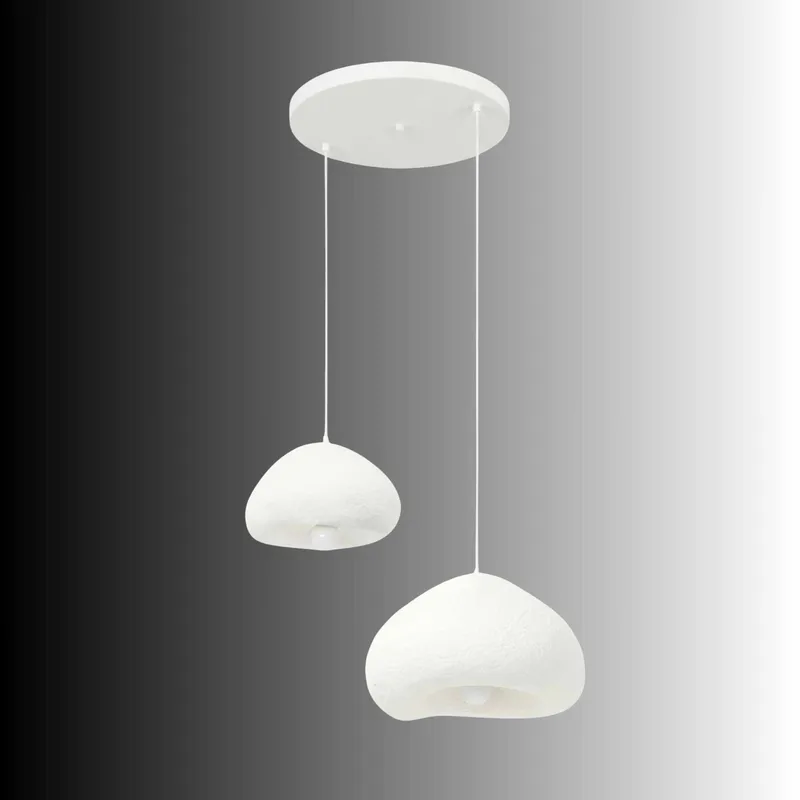 Kaolins Pendellampa - Vit - Belysning - Inomhusbelysning & lampor - Taklampor & takbelysning - Kristallkrona & takkrona