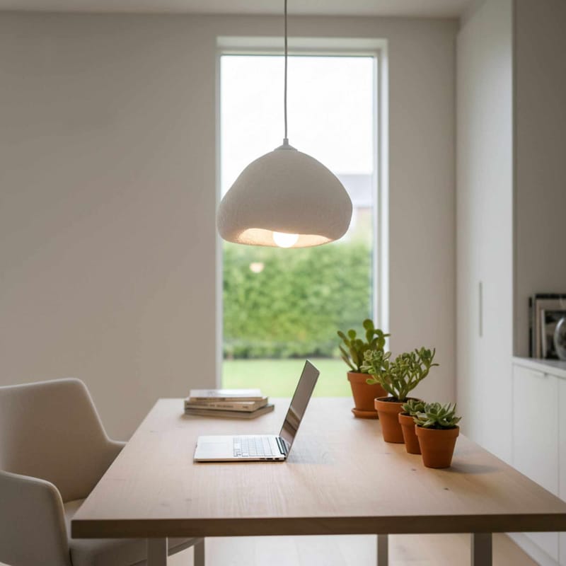 Kaolins Pendellampa - Vit - Belysning - Inomhusbelysning & lampor - Taklampor & takbelysning - Kristallkrona & takkrona