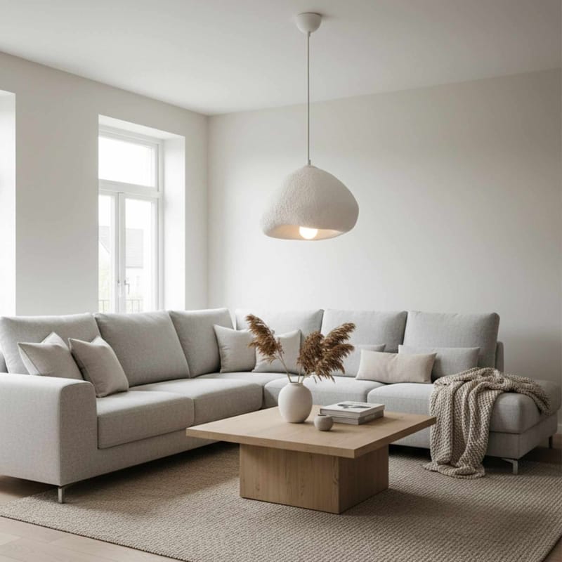 Kaolins Pendellampa - Vit - Belysning - Inomhusbelysning & lampor - Taklampor & takbelysning - Kristallkrona & takkrona