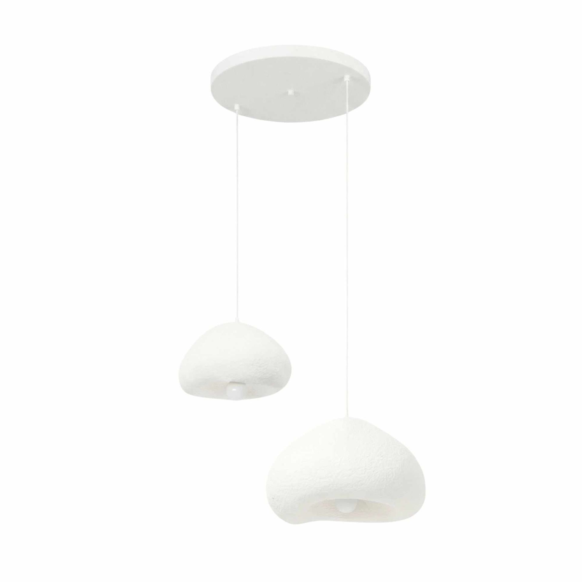 Kaolins Pendellampa - Vit
