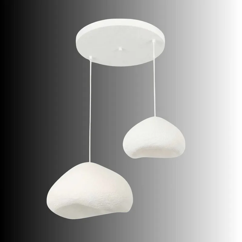 Kaolins Pendellampa - Vit - Belysning - Inomhusbelysning & lampor - Taklampor & takbelysning - Kristallkrona & takkrona