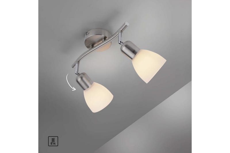 Karo Just Light Vägg/taklampa - Grey - Belysning - Inomhusbelysning & lampor - Taklampor & takbelysning - Plafond