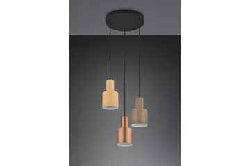 Agudo Taklampa 3L E27 flerfärgad - Flerfärgad - Belysning - Inomhusbelysning & lampor - Taklampor & takbelysning - Kökslampa & pendellampa