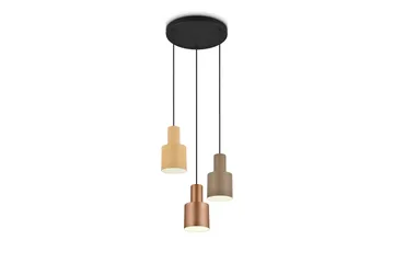 Agudo Taklampa 3L E27 flerfärgad - Flerfärgad - Belysning - Inomhusbelysning & lampor - Taklampor & takbelysning - Kökslampa & pendellampa
