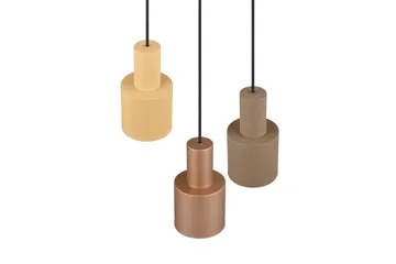 Agudo Taklampa 3L E27 flerfärgad - Flerfärgad - Belysning - Inomhusbelysning & lampor - Taklampor & takbelysning - Kökslampa & pendellampa