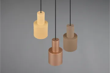 Agudo Taklampa 3L E27 flerfärgad - Flerfärgad - Belysning - Inomhusbelysning & lampor - Taklampor & takbelysning - Kökslampa & pendellampa