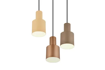 Agudo Taklampa 3L E27 flerfärgad - Flerfärgad - Belysning - Inomhusbelysning & lampor - Taklampor & takbelysning - Kökslampa & pendellampa