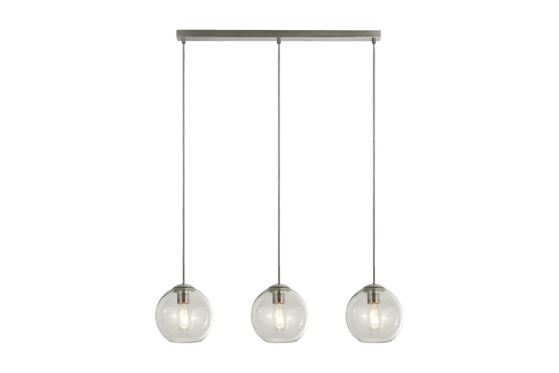 BALLS Taklampa 80 Dimbar 3 Lampor Silver - Searchlight - Kökslampa & pendellampa - Sovrumslampa - Fönsterlampa hängande