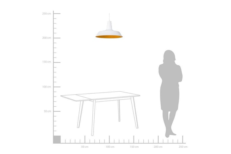 Bayou Taklampa 9 cm - Vit - Belysning - Inomhusbelysning & lampor - Taklampor & takbelysning - Kökslampa & pendellampa
