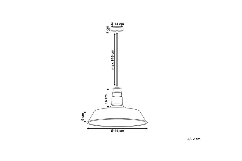 BAYOU Taklampa 9 cm - Kökslampa & pendellampa - Sovrumslampa - Fönsterlampa hängande