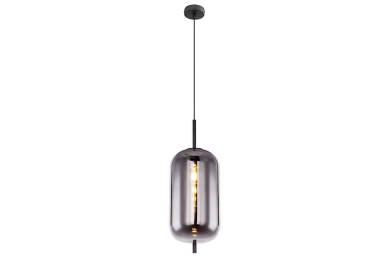BLACKY Pendellampa Cylinder Svart - Globo Lighting - Kökslampa & pendellampa - Sovrumslampa - Fönsterlampa hängande