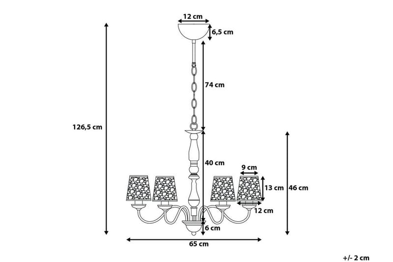 BRADANO Taklampa 65 cm - Belysning - Inomhusbelysning & lampor - Taklampor & takbelysning - Kökslampa & pendellampa