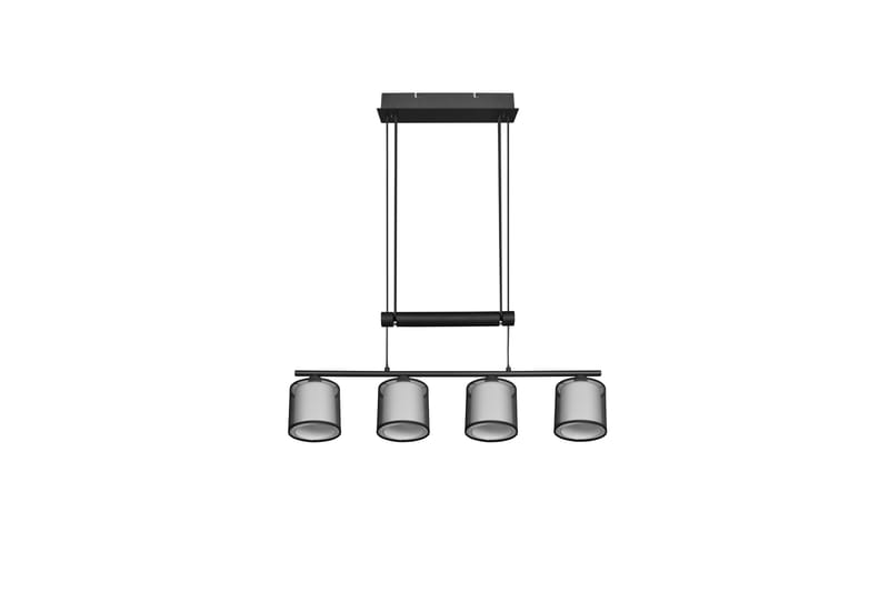 BURTON Pendellampa 4-dels E14 Mattsvart - Matt svart - Belysning - Inomhusbelysning & lampor - Taklampor & takbelysning - Kökslampa & pendellampa