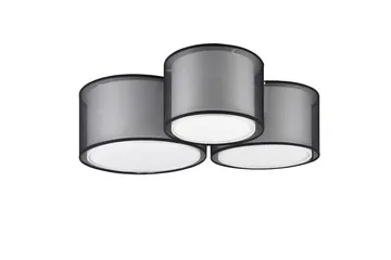 Burton Plafond 3L E27 mattsvart - Matt svart - Belysning - Inomhusbelysning & lampor - Taklampor & takbelysning - Kökslampa & pendellampa