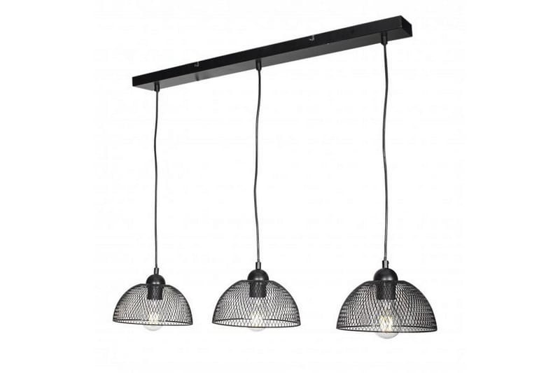 CAGE Pendellampa 3 Lampor Svart - By Rydéns - Kökslampa & pendellampa - Sovrumslampa - Fönsterlampa hängande