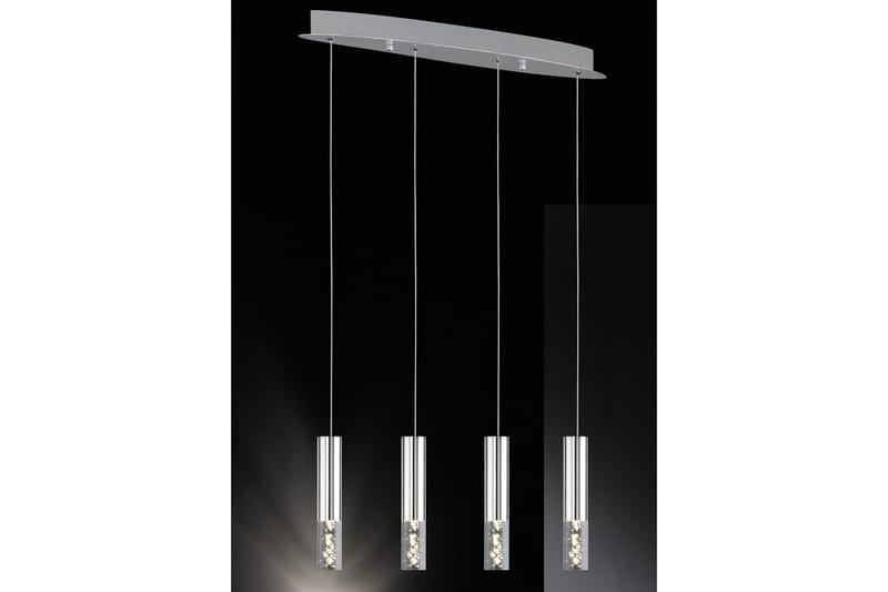 CARMINA Taklampa 4L Krom - Kökslampa & pendellampa - Sovrumslampa - Fönsterlampa hängande