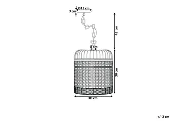 Celon Taklampa 30 cm - Svart - Belysning - Inomhusbelysning & lampor - Taklampor & takbelysning - Kökslampa & pendellampa