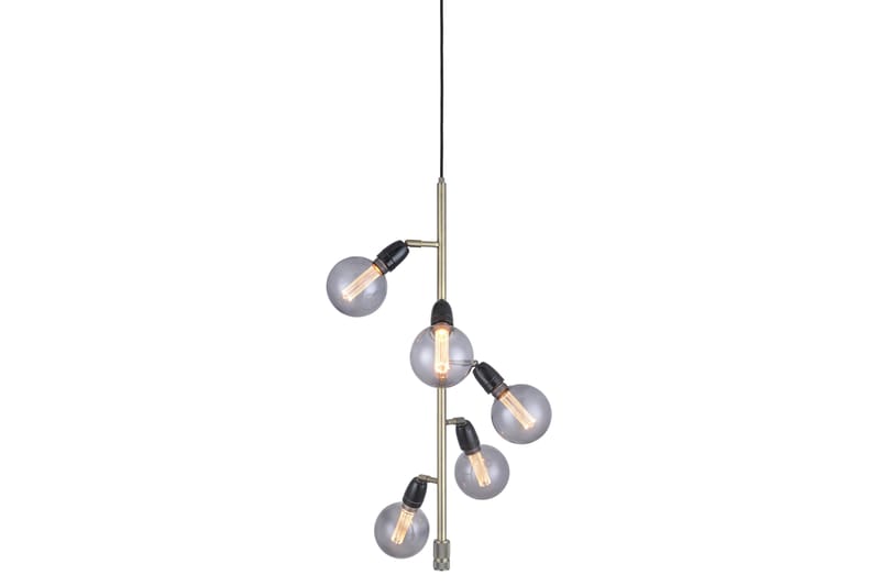 Compass 5 armet langpendel, Antik messing - Fönsterlampa hängande - Kökslampa & pendellampa - Sovrumslampa