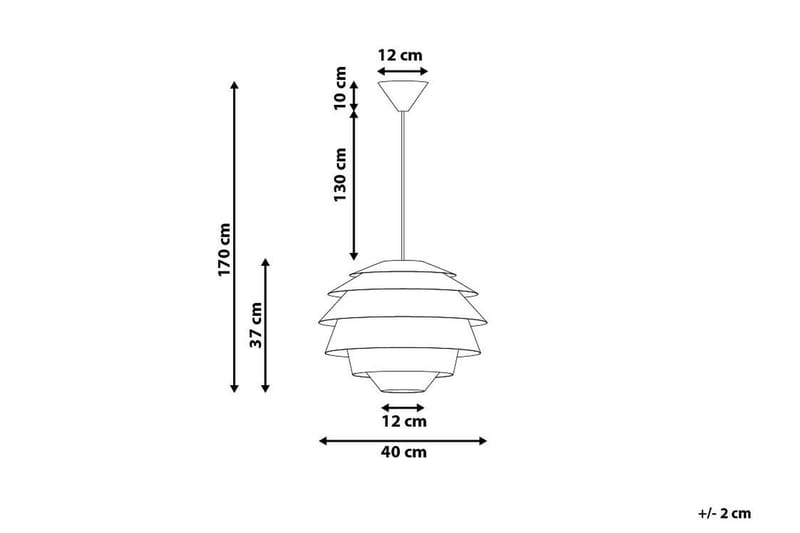 CONGO Taklampa 40 cm - Kökslampa & pendellampa - Sovrumslampa - Fönsterlampa hängande