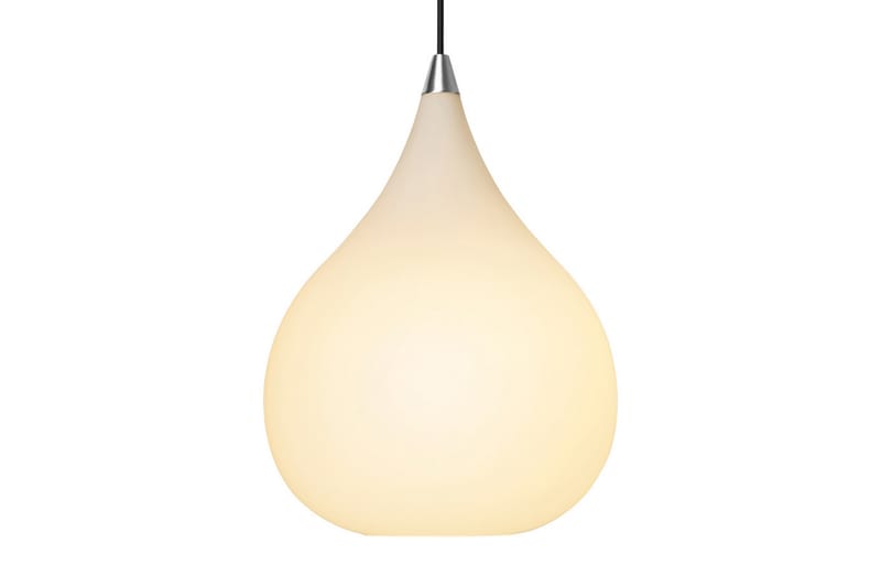 DROPS  Pendel Ø23 opal Glas| Aluminium. - Fönsterlampa hängande - Kökslampa & pendellampa - Sovrumslampa