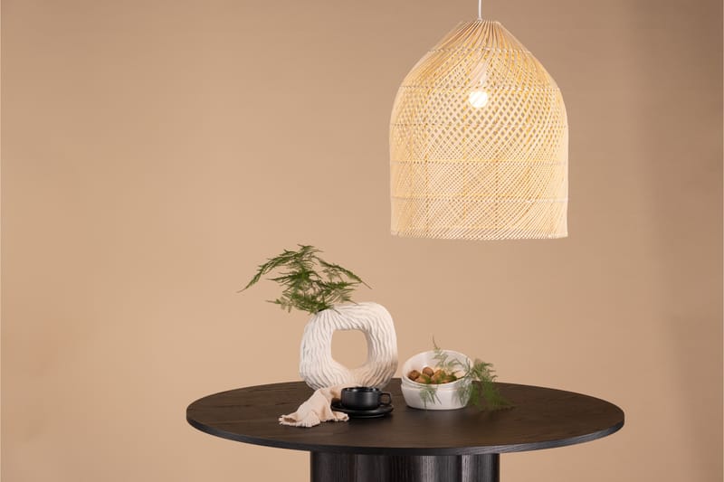 Druvish Pendellampa 53 cm Trä/natur - Kökslampa & pendellampa - Sovrumslampa - Fönsterlampa hängande