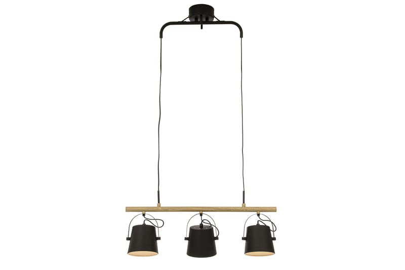 ESPRESSO Taklampa Svart/Natur - Fönsterlampa hängande - Kökslampa & pendellampa - Sovrumslampa