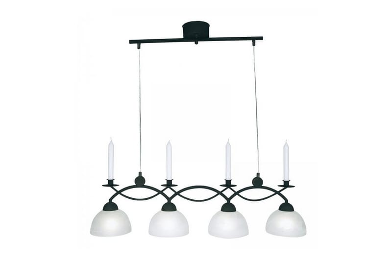 FLORENS Taklampa 89 4 Lampor Svart - Fönsterlampa hängande - Kökslampa & pendellampa - Sovrumslampa