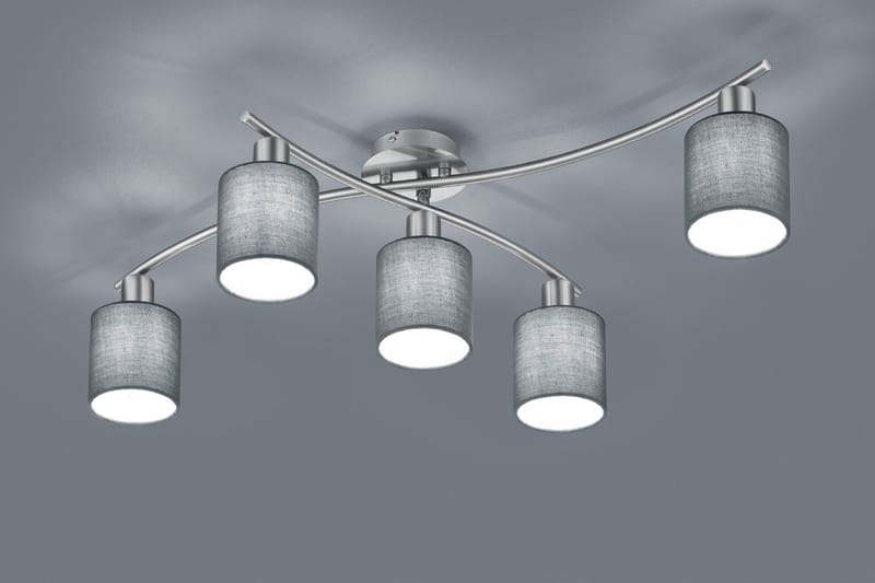 GARDA Taklampa Silver - Trio Lighting - Fönsterlampa hängande - Kökslampa & pendellampa - Sovrumslampa